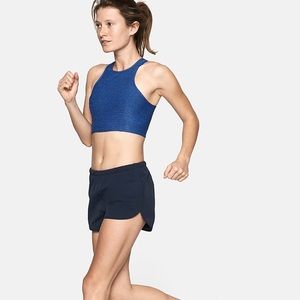 Outdoor Voices Athena Crop Top in Deep Sea